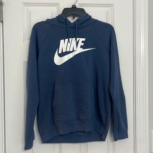 navy nike hoodie